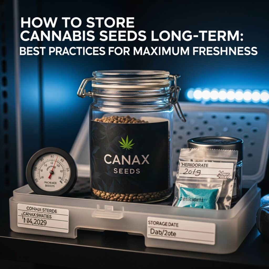 How to Store Cannabis Seeds Long-Term Best Practices for Maximum Freshness